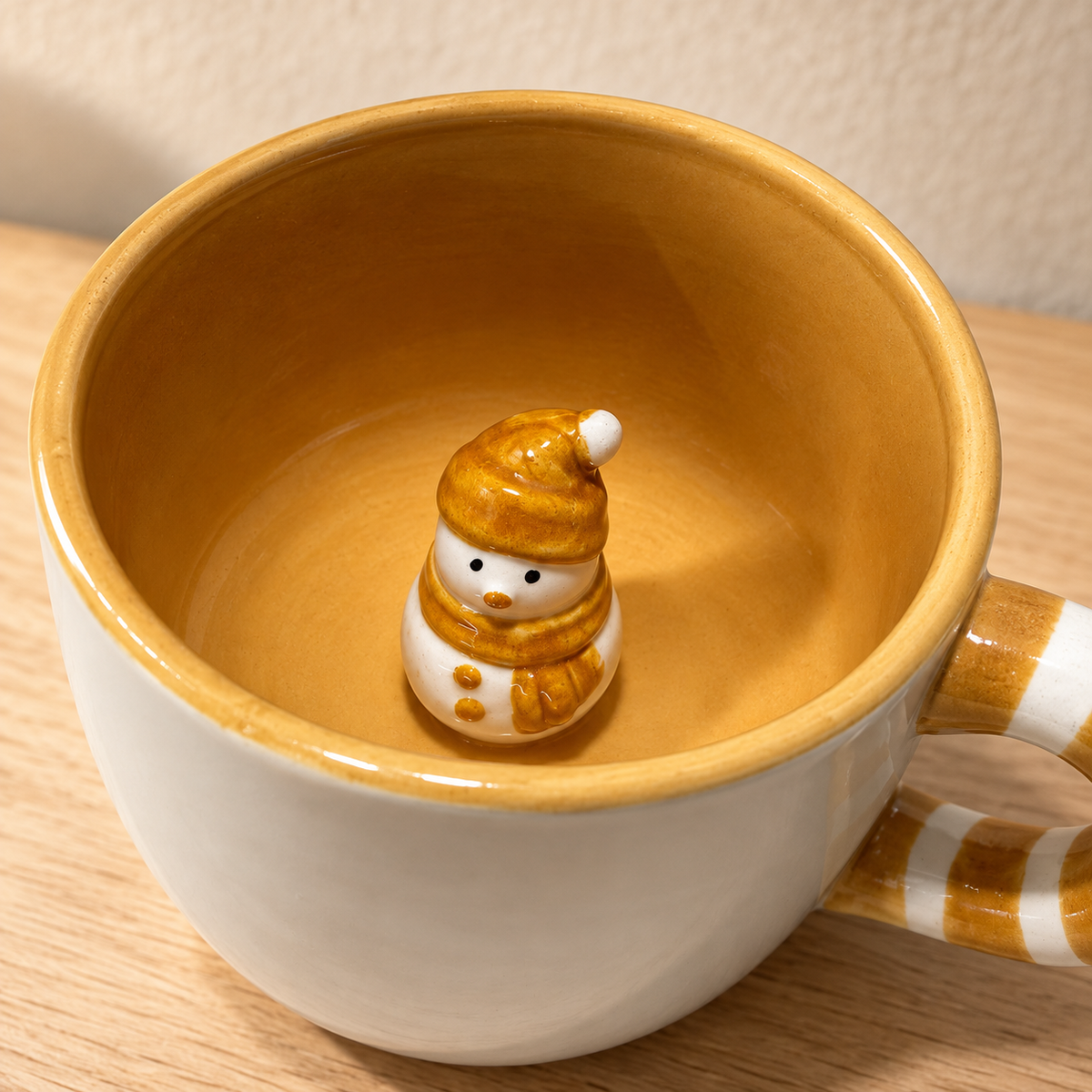 Snowman Surprise Christmas Mug