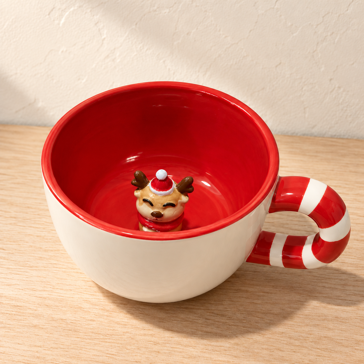 Reindeer Surprise Christmas Mug