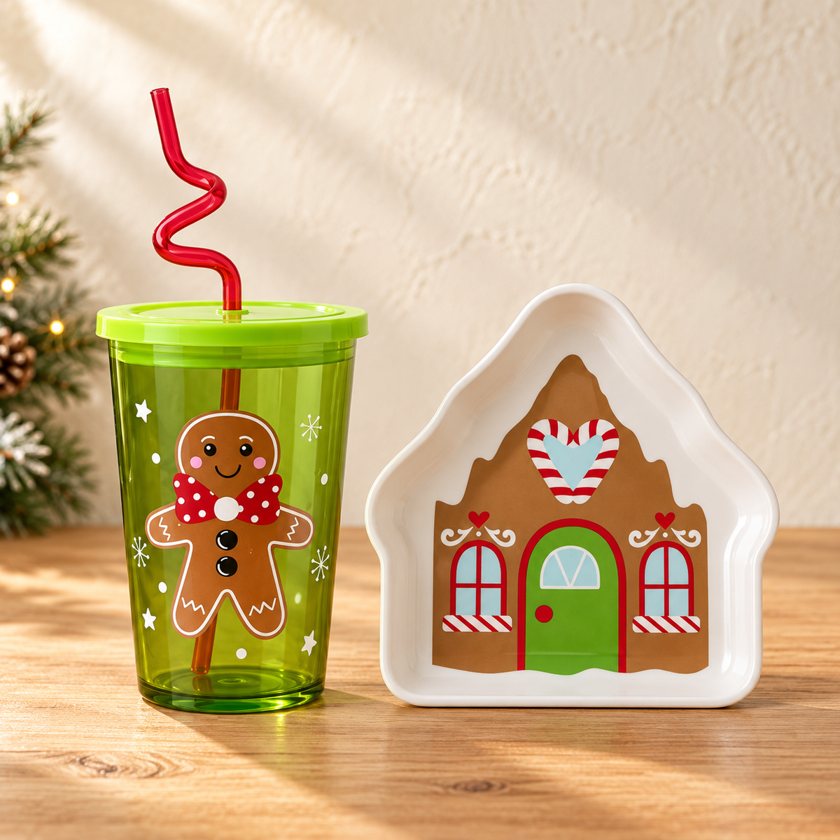 Gingerbread Snack Set