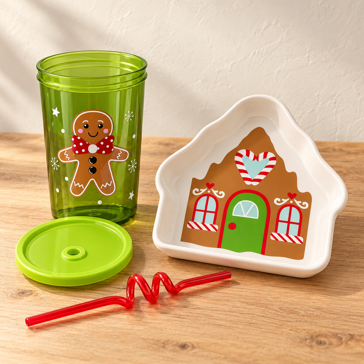 Gingerbread Snack Set