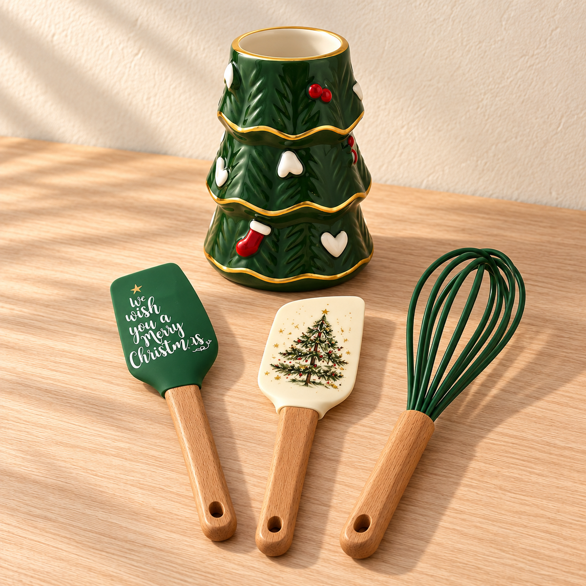 Christmas Tree Baking Set
