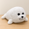 Cuddly White Seal Plush Toy