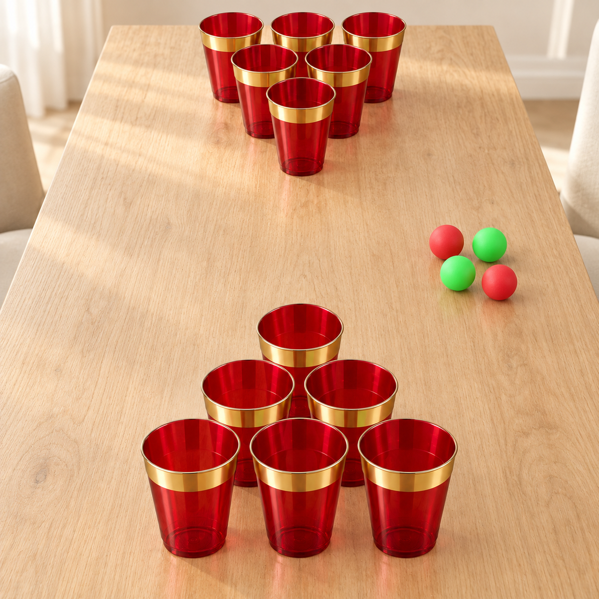 Festive Pong Drinking Game