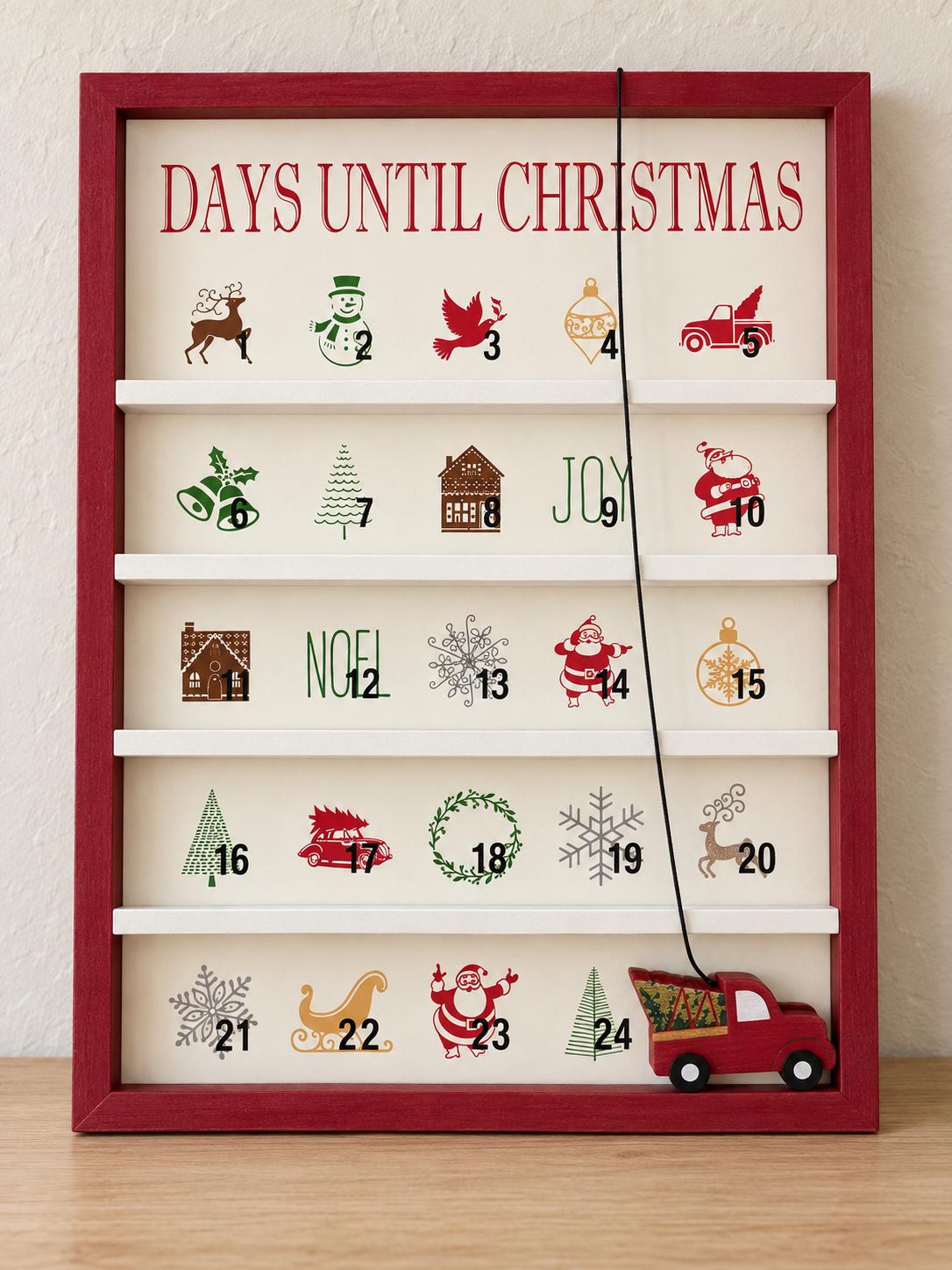 Christmas Countdown Wall Calendar