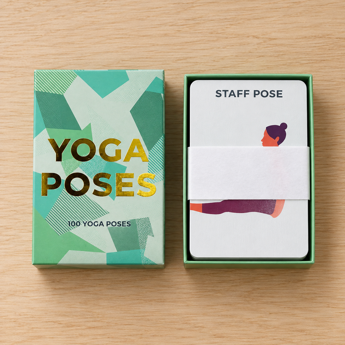 100 Yoga Poses Cards