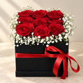 Scarlet Romance Rose Box