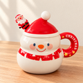 Snowman Christmas Mug Set