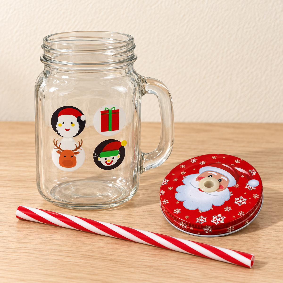 Santa Sips Jar