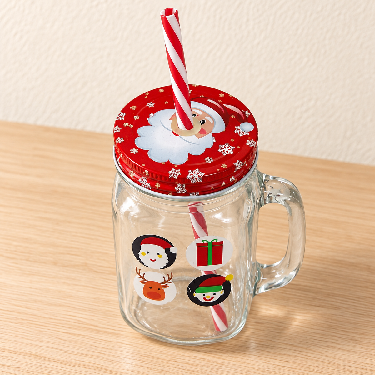 Santa Sips Jar