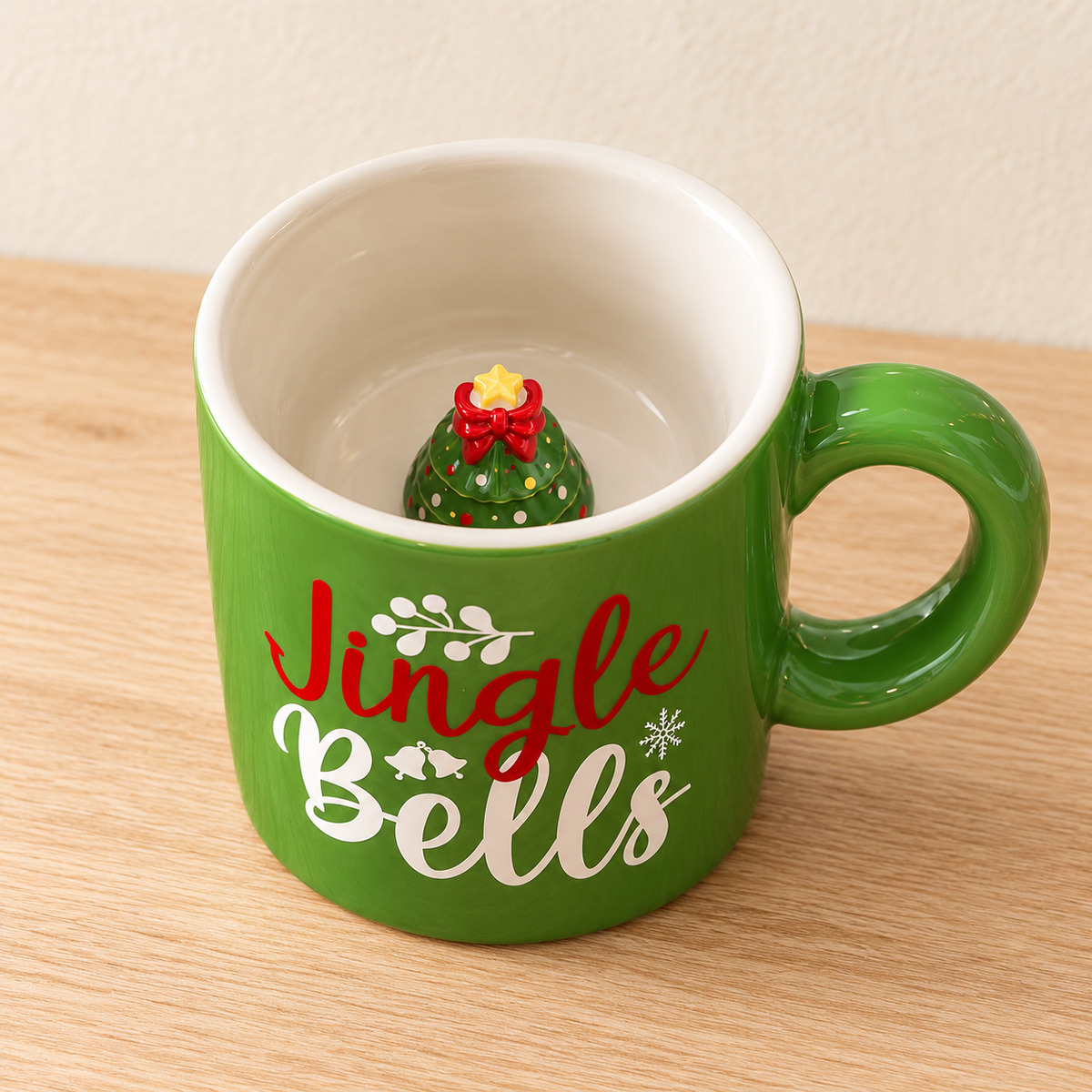 Christmas Tree Peekaboo Mug