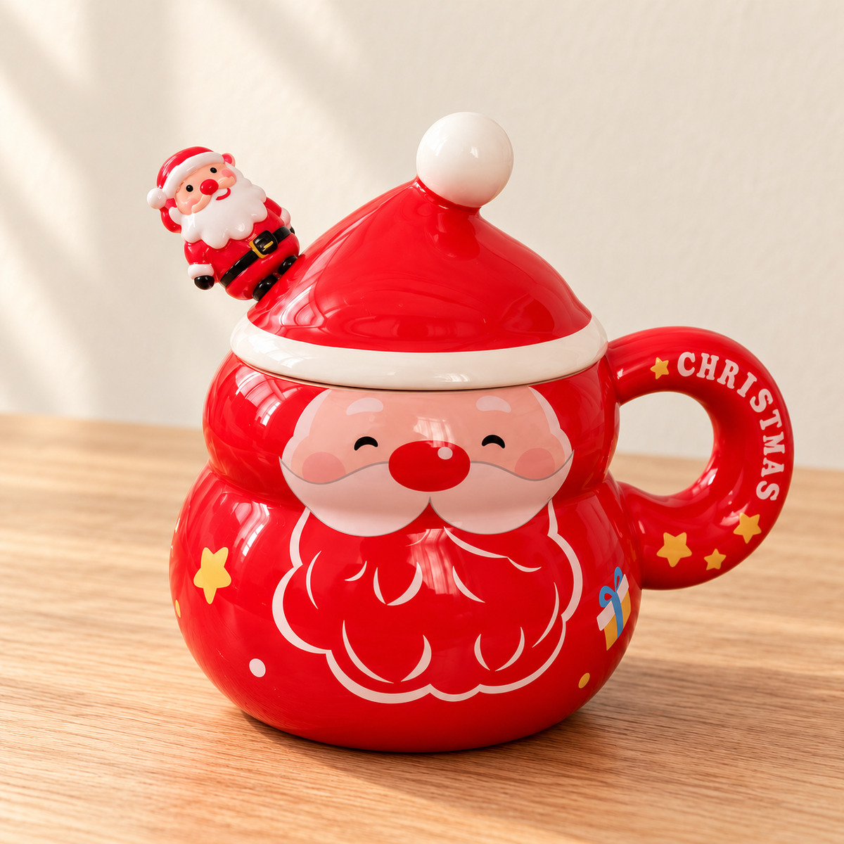 Jolly Santa Mug Set